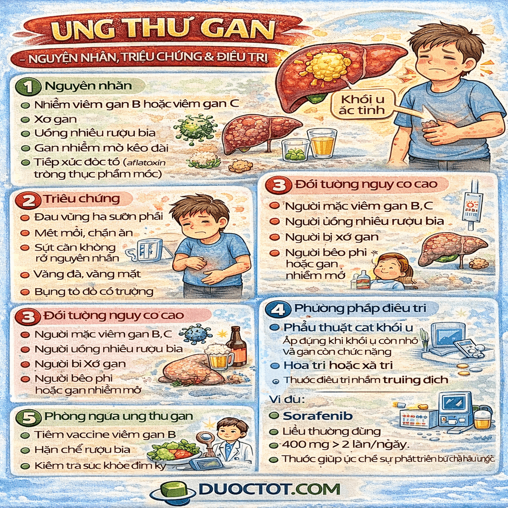 UNG THƯ GAN UNG THƯ GAN